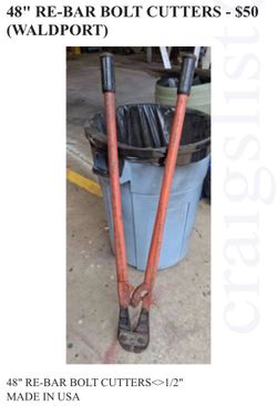 Bolt cutters