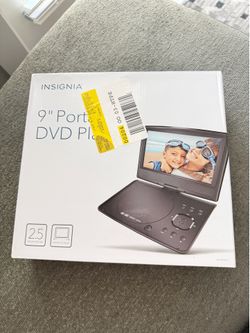 Insignia 9” Portable DVD Player – Brand New / Never Used – NS-P9DVD15