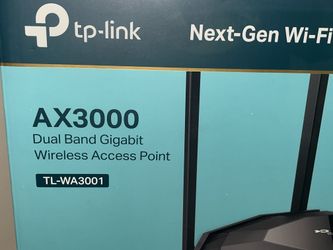 Tp Link AX3000 Next-Gen WiFi Router