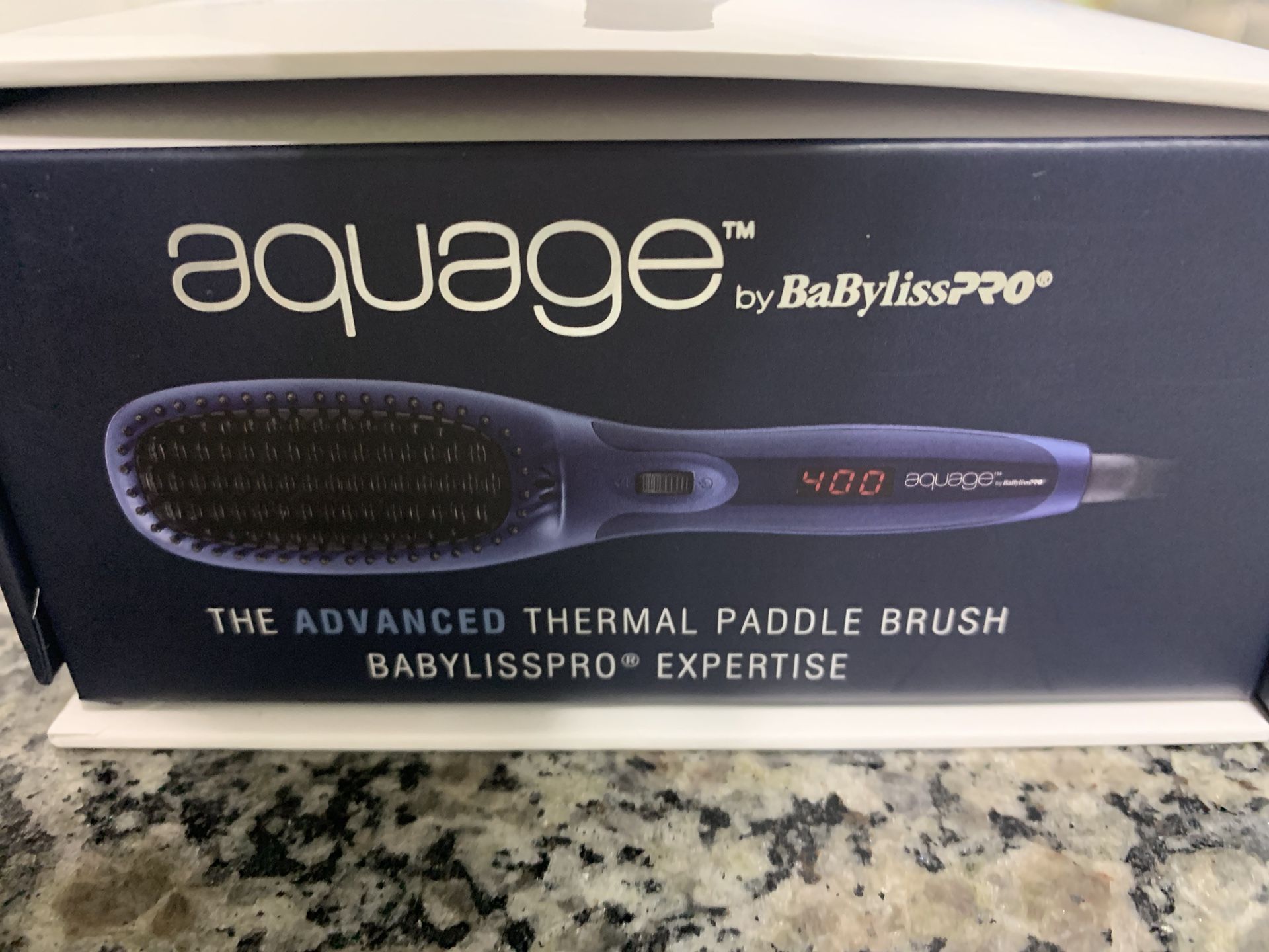 AQUAGE by Babyliss PRO. the ADVANCED thermal paddle brush | ICONIC-NEW Open box
