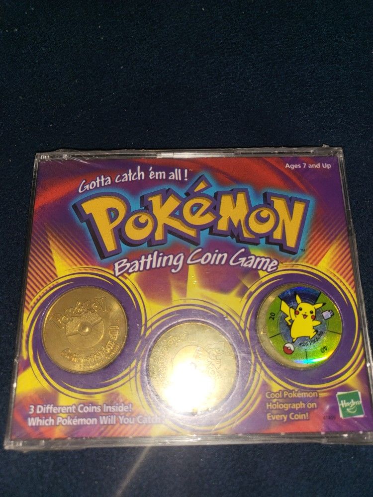 Pokémon Battling Coin Game New