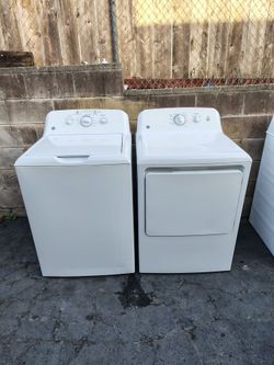GE 220v eléctric   Top  Load Washer Dryer Super Capacity In Excellent Working Condition