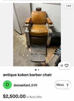 Barber chair