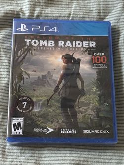 Shadow of the Tomb Raider: Definitive Edition (PS4) – Brand New & Factory Sealed $30  (OBO)