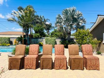 Set of 6 | Parsons Chairs | Designer | Like New