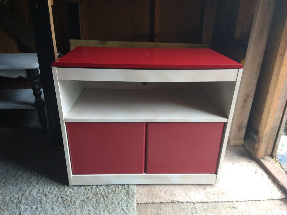 TV Stand.... With Storage And Swivel Top