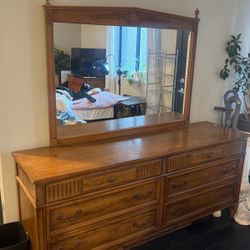 Full Dresser with Mirror