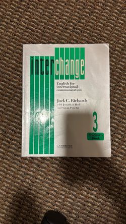 interchange: English for international communication