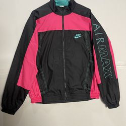 Nike X Atmos NRG Vintage Patchwork Track Jacket Hyper Pink/Hyper Jade/Black