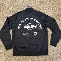 BRAND NEW Taylor Made F1 Redbull Oracle Black Mechanic Jacket Mens Size Small