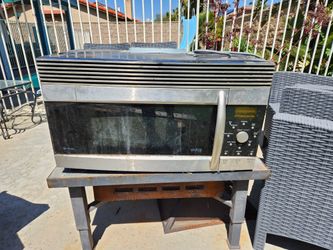 FREE 1.4 cu. ft. Over-the-Range Microwave Oven with 900 Cooking Watts, Speedcook & Traditional Oven Cooking Mode, 300 CFM 2 Speed Vent Fan and Co