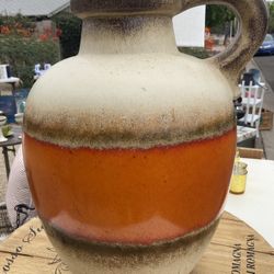1950’s Vintage Large Water  German Pottery Vessel