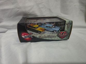 100% HOT Wheels 57 Chevy Nomad Custom and '57 Cadillac Eldorado Troy Lee Designs