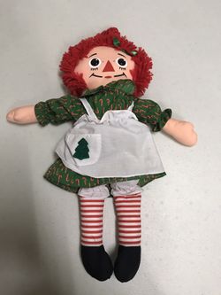 Vintage 1989 Christmas Ragedy Ann