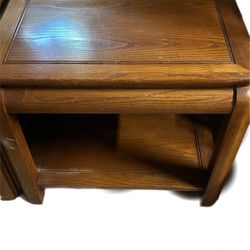 Solid Wooden Side Table