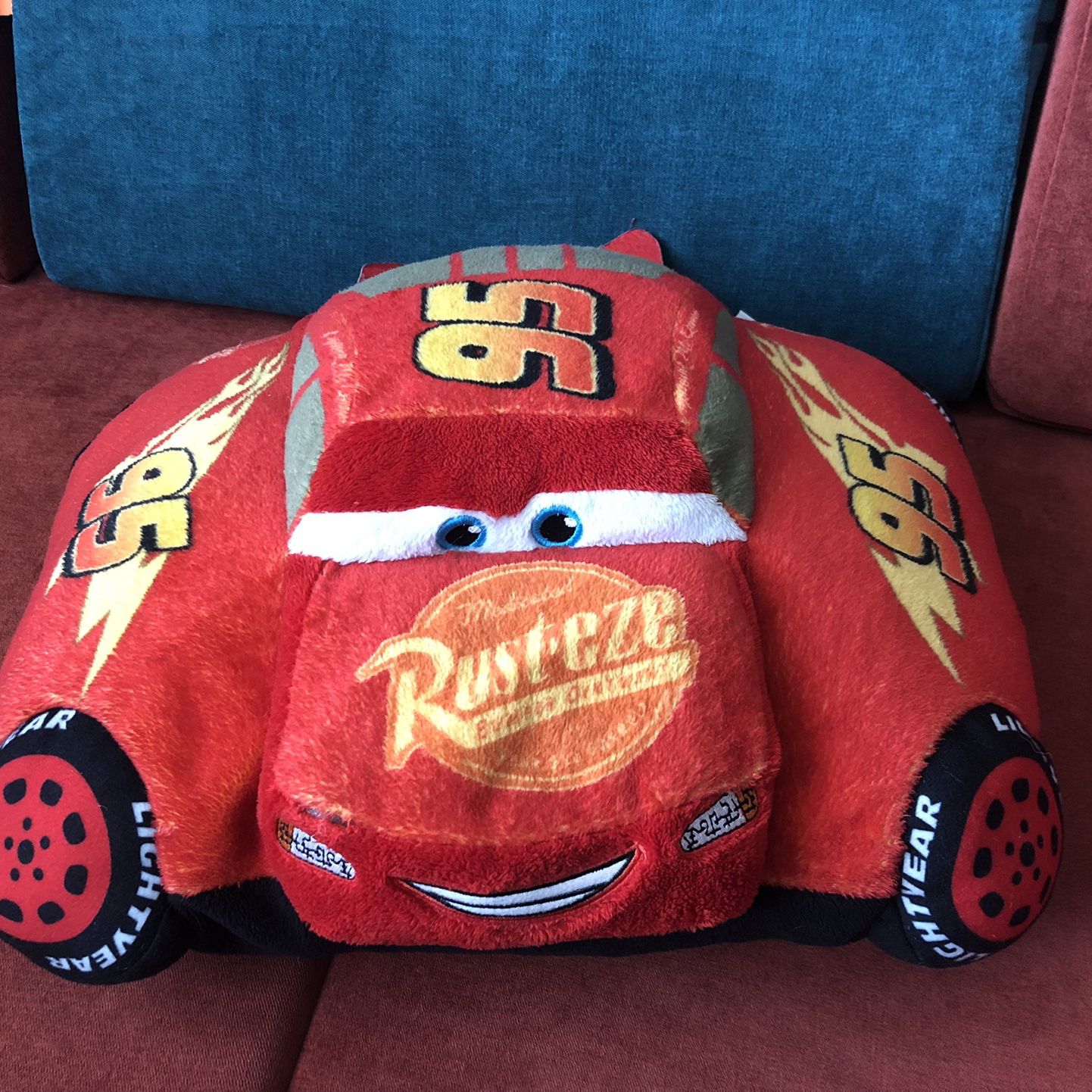 Cars Movie Lightning McQueen Pillow Pet Squishy Toy for Sale in Renton, WA  - OfferUp