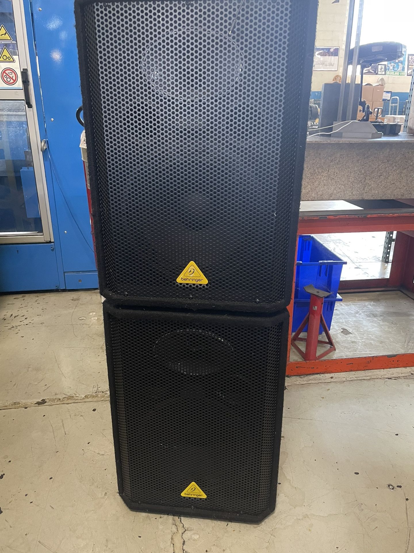 Two Behringer Speakers