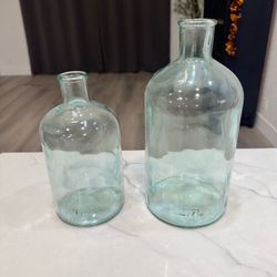 hearth and hand with magnolia glass vases Set Of 2