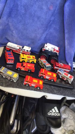 Vintage 1976 Mattel fire trucks 🚒 and others