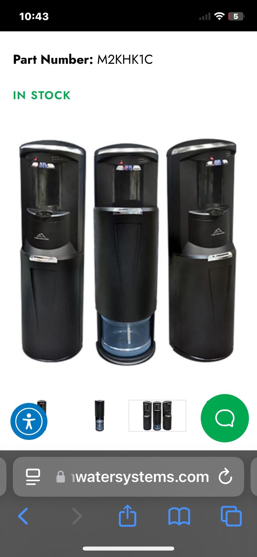 New Hot And Cold Water Dispenser