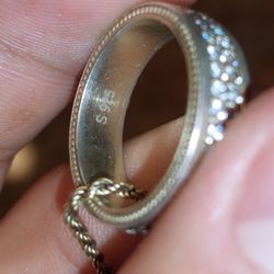 Ring Size 8 And Rope Chain