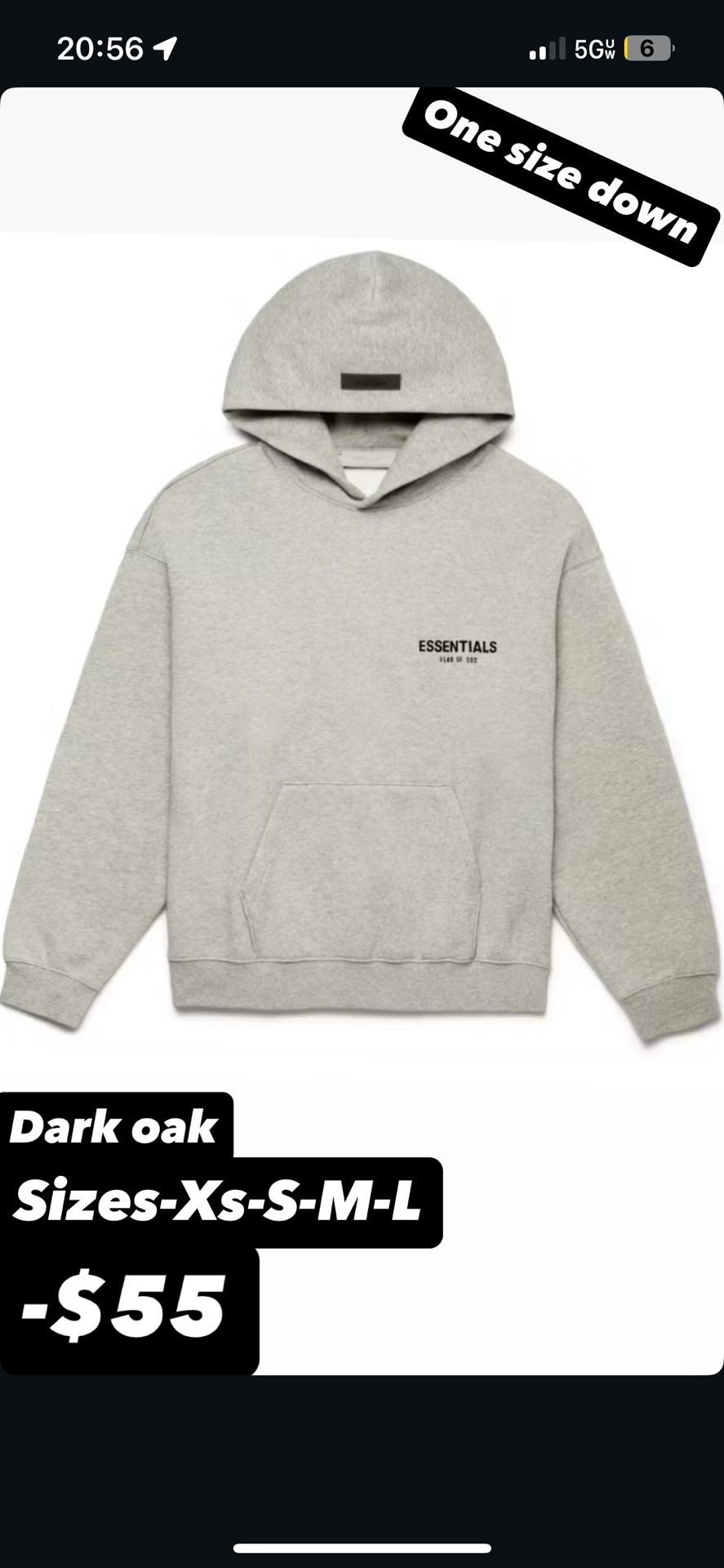 Essential Fear Of God Hoodies