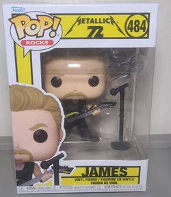 JAMES - Metallica 72 Seasons - Funko POP! Rocks #484 Vinyl Figure NEW