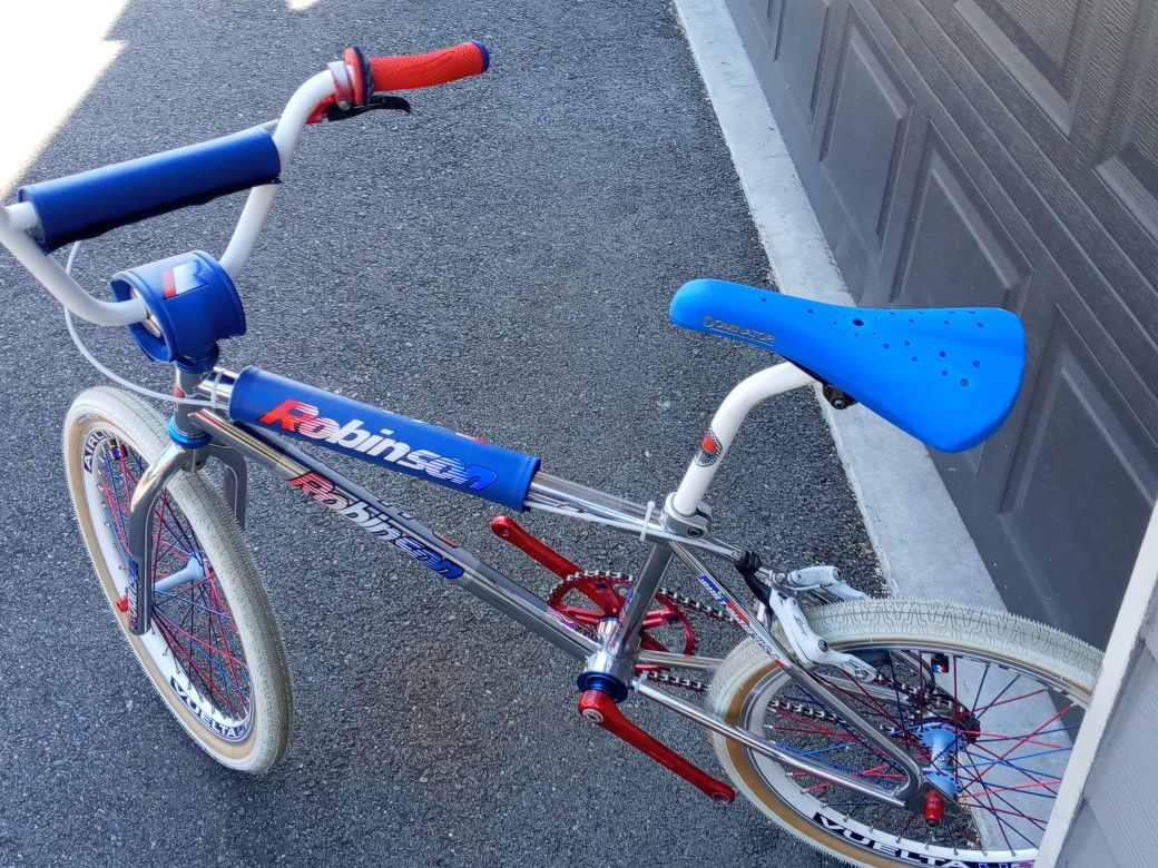 robinson bmx bicycles Pro 1990 Custom Old School Bike Red Robinson Racing