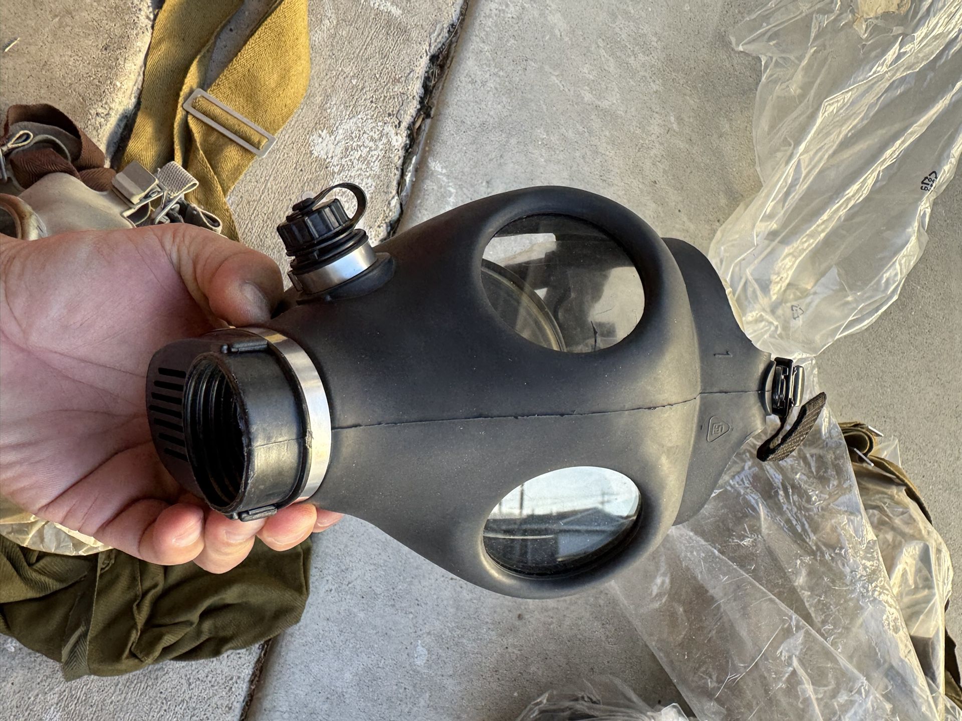 Gas Mask Military Or Paint Ball