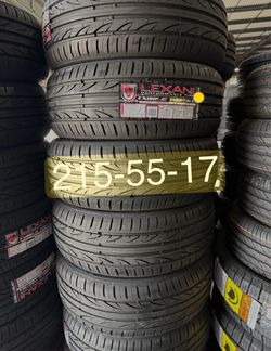 4 new 215-55-17 lexani