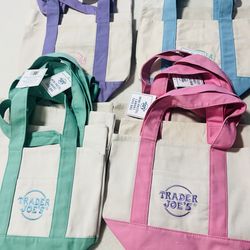 Trader Joes mini pastel color set of 4