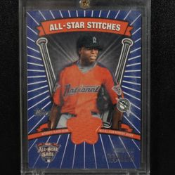 2005 Topps Updates & Highlights Dontrelle Willis All-Star Stitches Jersey Relic