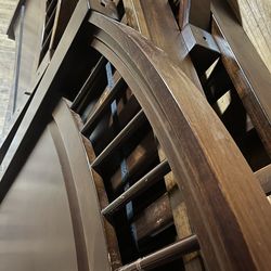 Twin/ Kid/ Youth Beds / Bunk Bed Cherry Oak