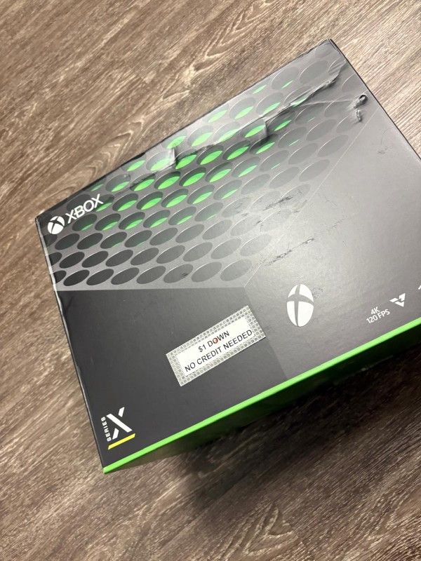 Xbox Series X Gaming Console New - Only $1 Today Pay The Rest Later!