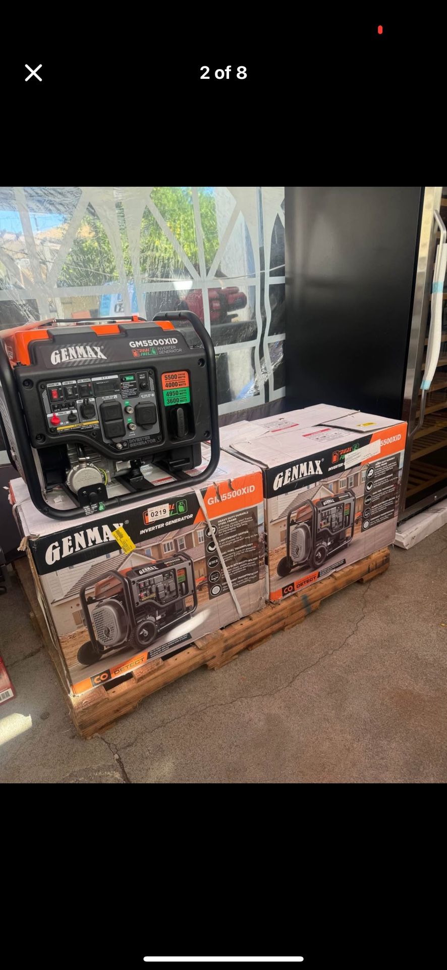 5,500/4,000-Watt Dual Fuel Powered Inverter Generator with 160CC OHV Engine - GM5500XiD