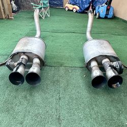 🔥 FOR SALE: 2014–2019 C7 Corvette OEM NPP Valved Axle-Back Exhaust 🔥