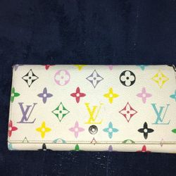 Limited Authentic Louis Vuitton/takashi murakami Wallet 