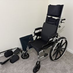 Drive Medical Viper Plus GT Full Reclining Wheelchair