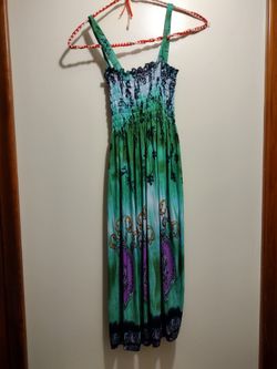 Lightweight Colorful Dress 