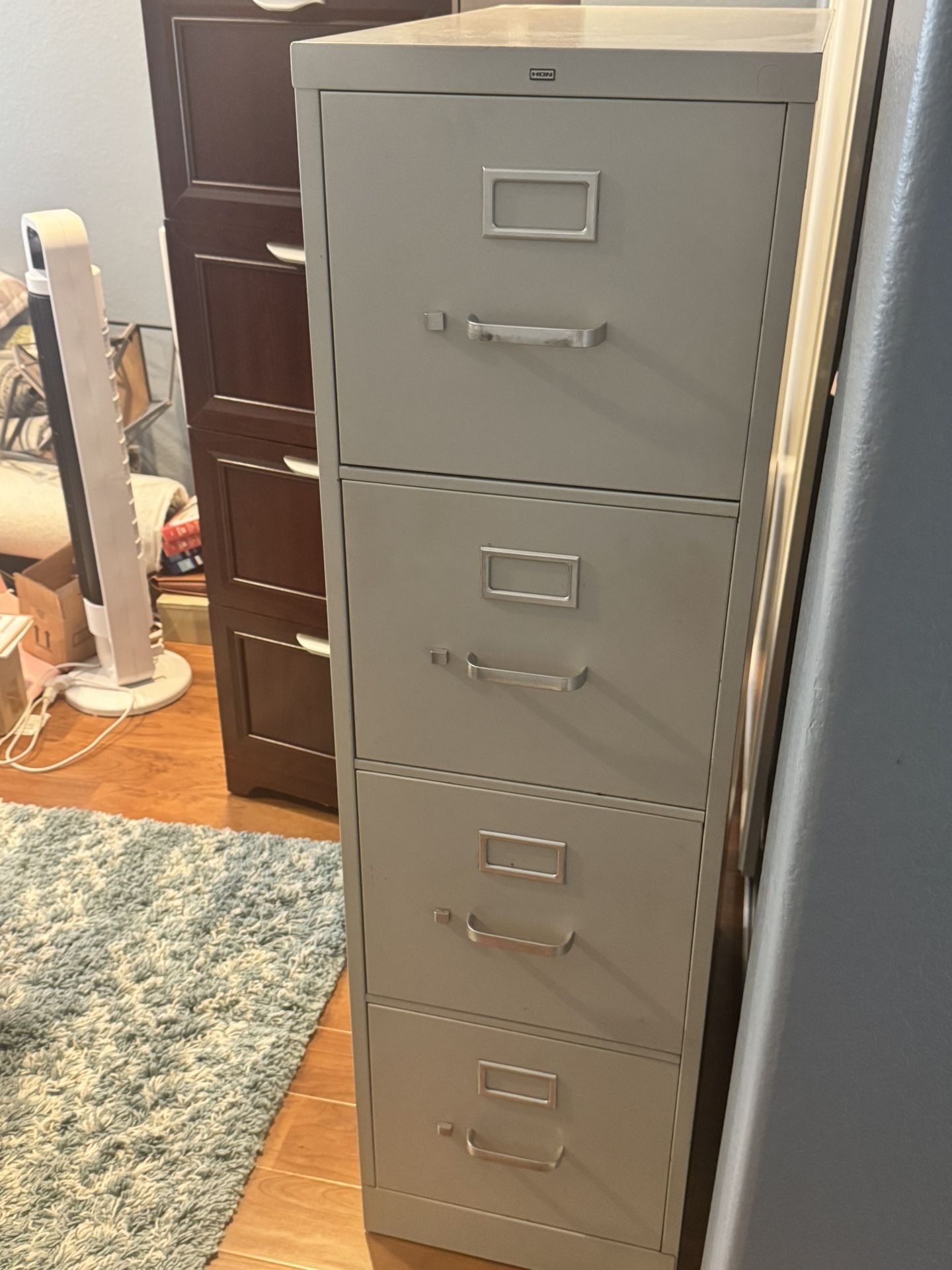 4 Drawer Hon Metal File Cabinet