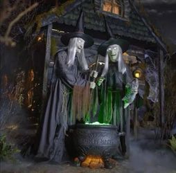 Hallween Witches scene