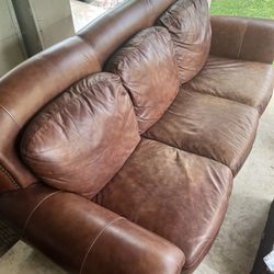 Growth Leather Couch