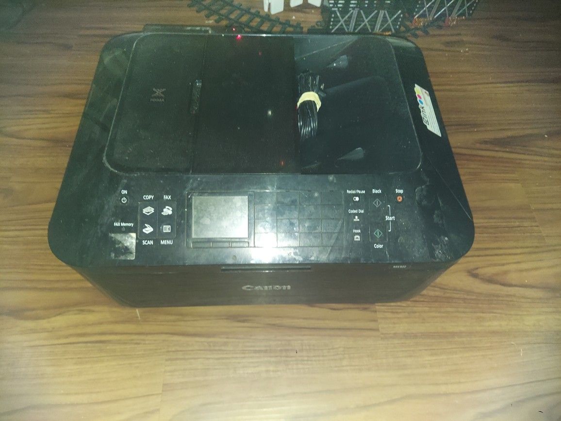 Lot of 4 used electronics; Canon Printer, Brother Fax, Vizio TV