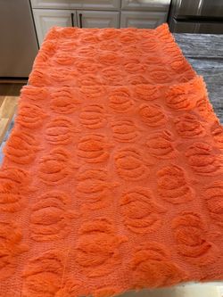 Orange pumpkin pillow covers