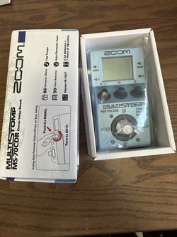 Zoom MS-70CDR MultiStomp Pedal - NEW IN BOX - v2.0 Firmware - 137 Effects