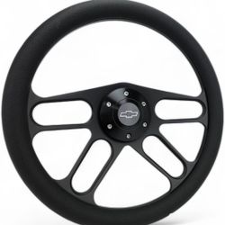 14" Billet Black Aluminum Muscle