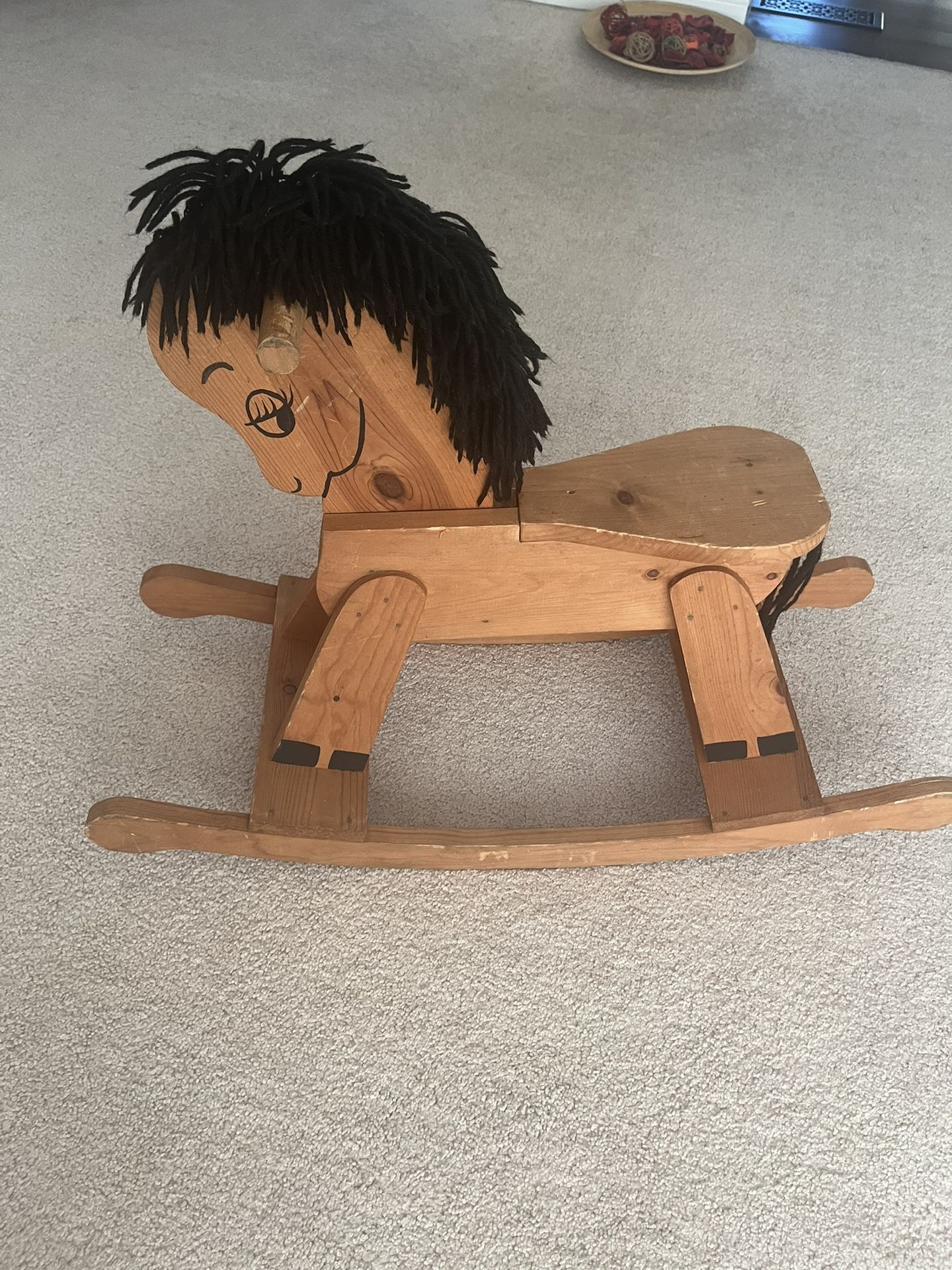 Old Fashion Rocking Horse.