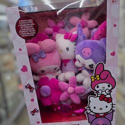 Jazwares Hello Kitty and Friends - 12-inch Plush Bouquet - 9 Plush Included -...