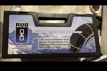 Sae class s tire chains new