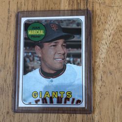 1969 Topps Baseball Card #370 Juan Marichal (Nr-Mt/Mint) Possible PSA 9?